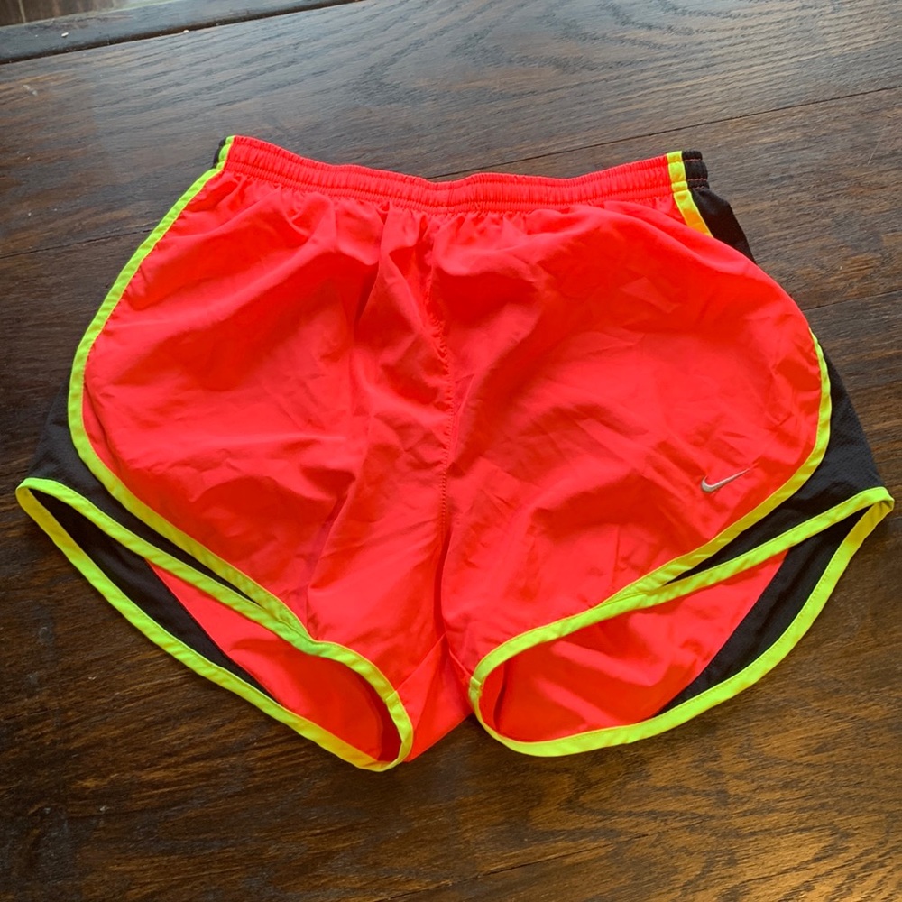 Neon Pink Nike Dri-Fit shorts